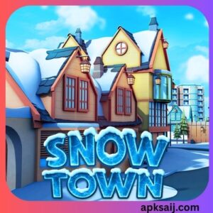 logo snow town