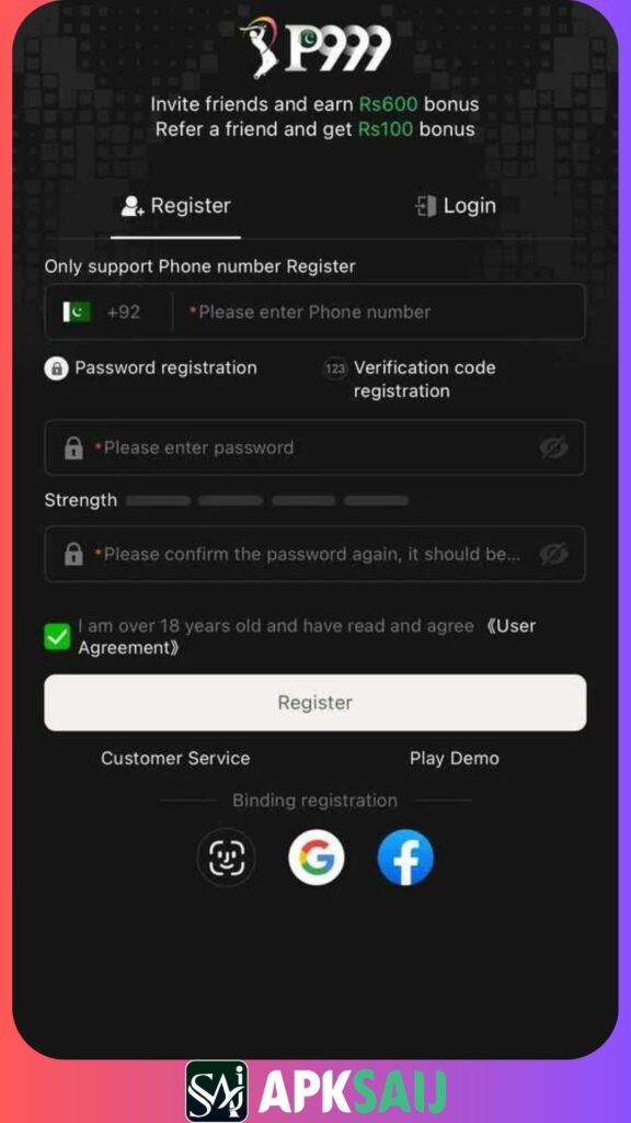 P999 Game APK