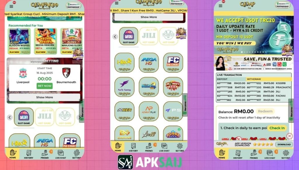 Gempak99 Game