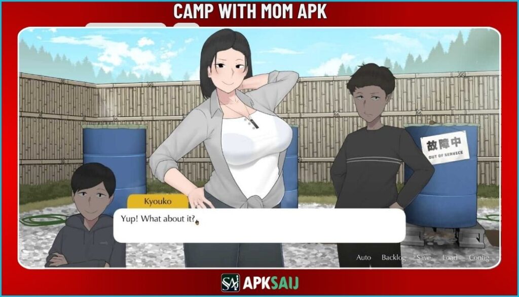 Camp with mom
