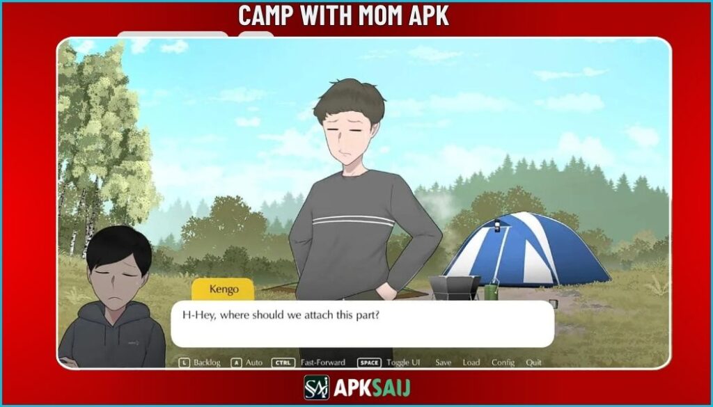 Camp with mom