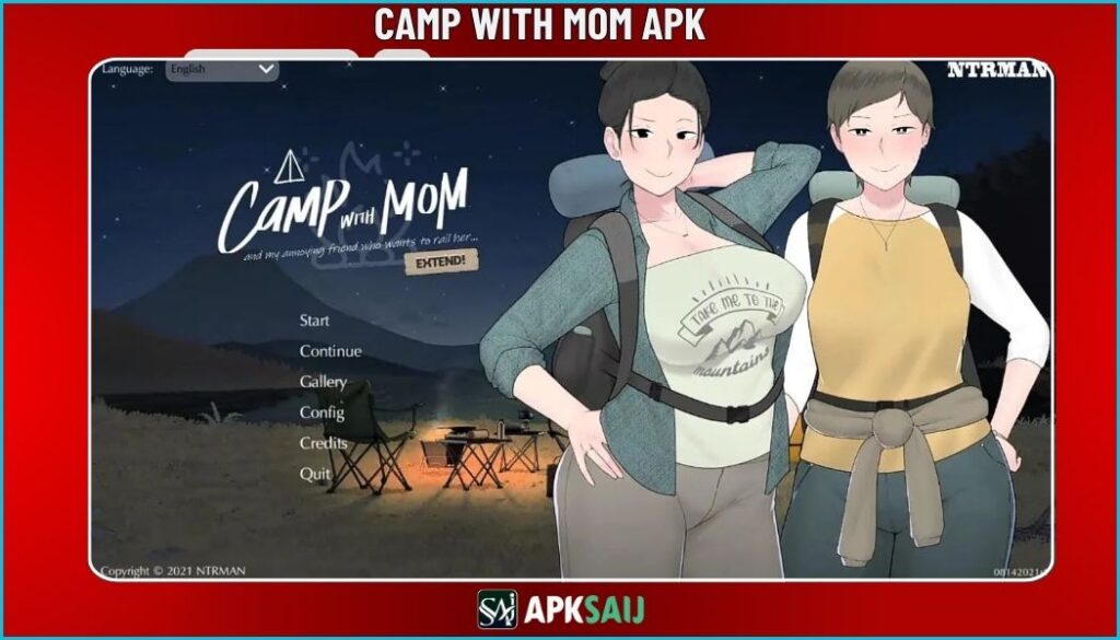 Camp with mom