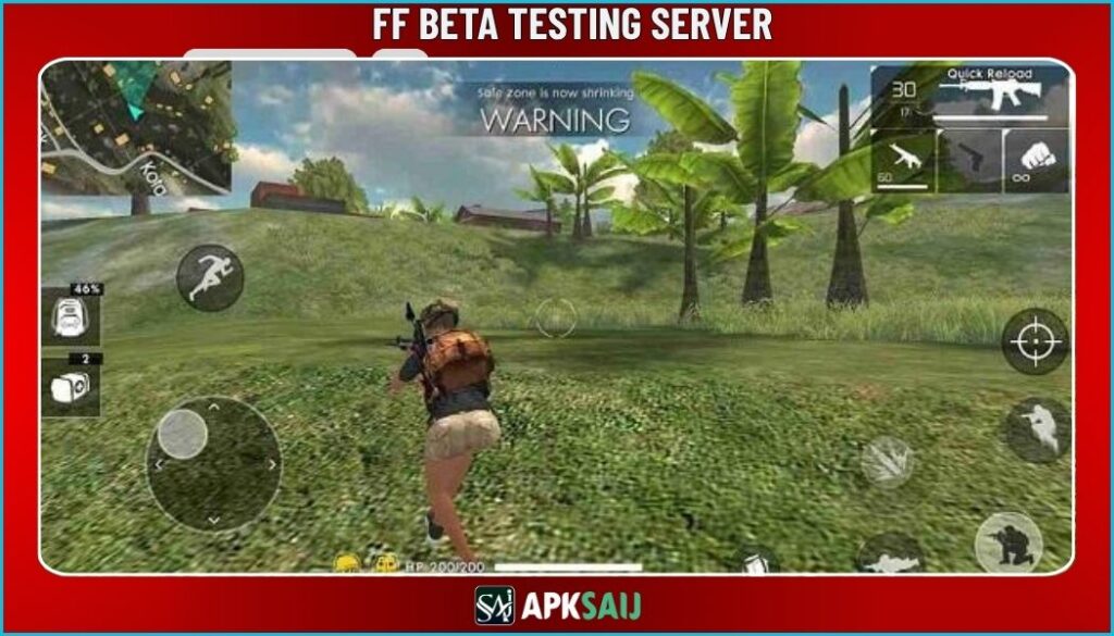 FF beta testing server apk