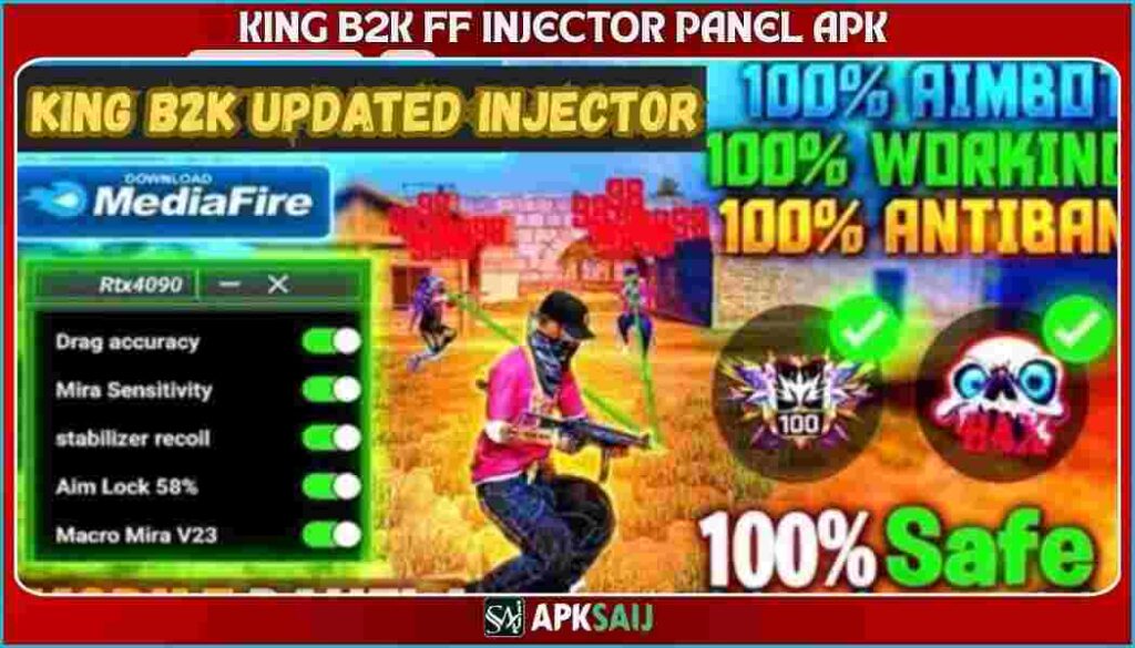 KING B2K Injector Panel