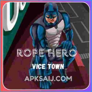 Rope Hero Vice Town MOD APK Logo