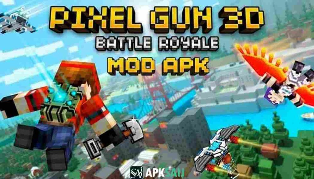New 2025 version of Pixel Gun 3D MOD APK