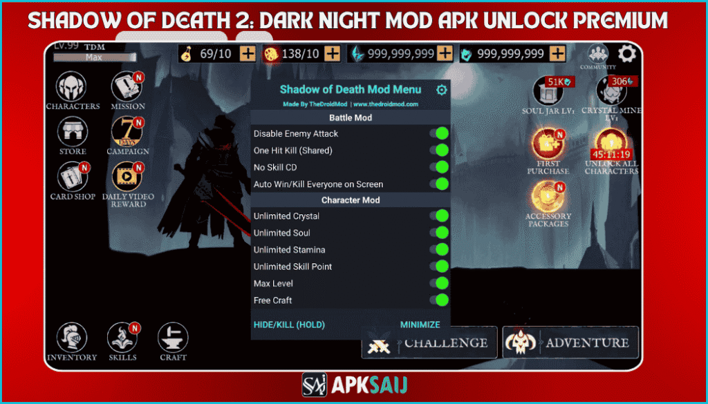 Shadow of Death 2 MOD APK