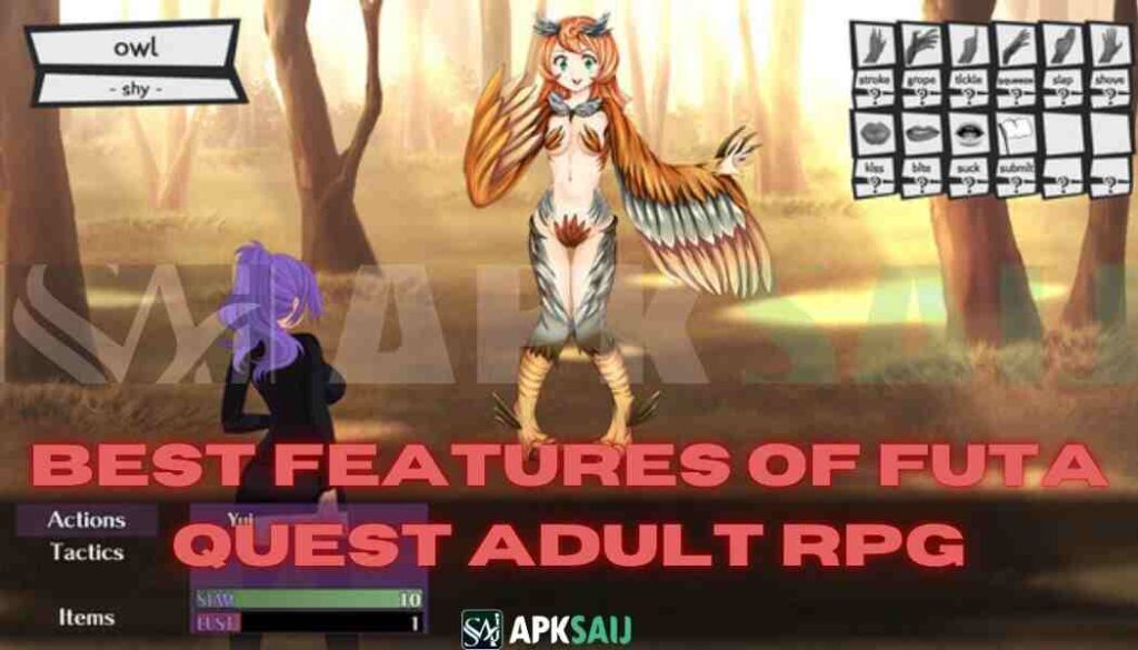 Best Features Futa Quest Game APK- Adult RPG Game