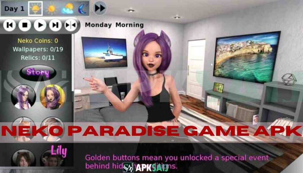 Neko Paradise Game Storyline 