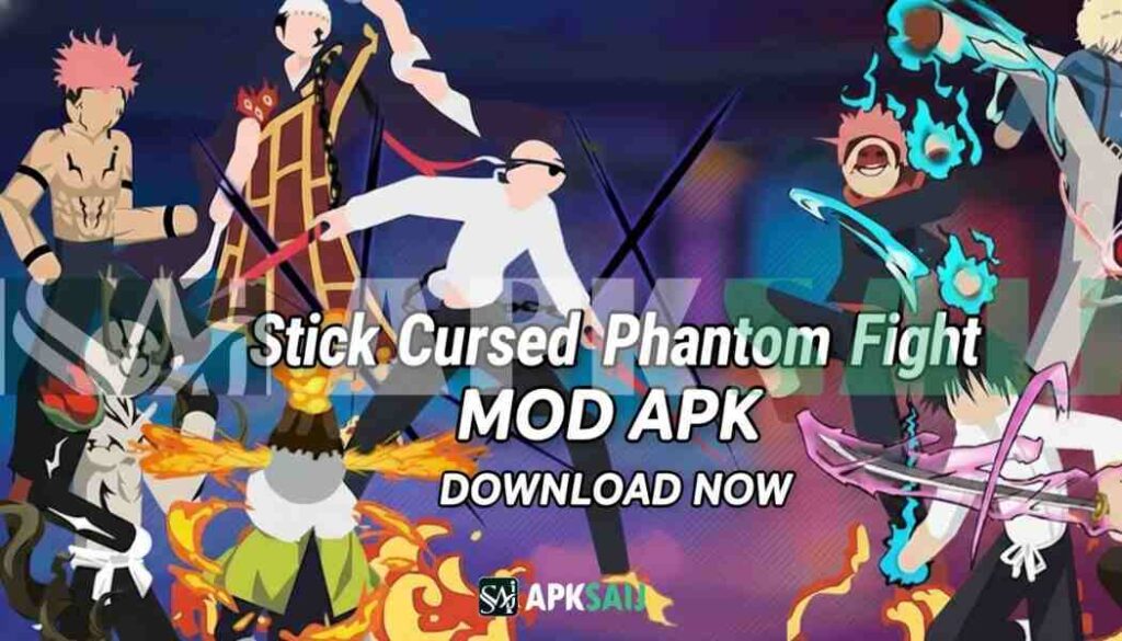 Stick Cursed Phantom Fight MOD APK Unlimited Money, ad-free, Premium Unlocked.
