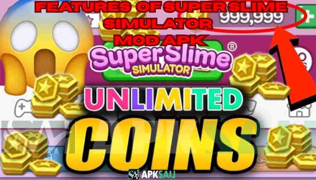 Super slime simulator mod apk unlimited coins and ads free