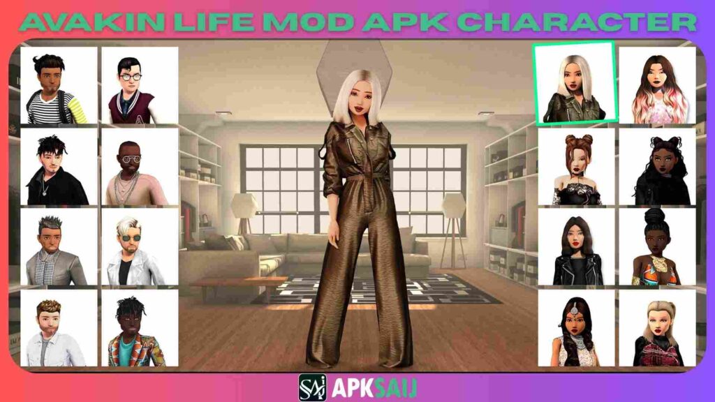 Avakin Life MOD APK 3D Gameplay Premium Character