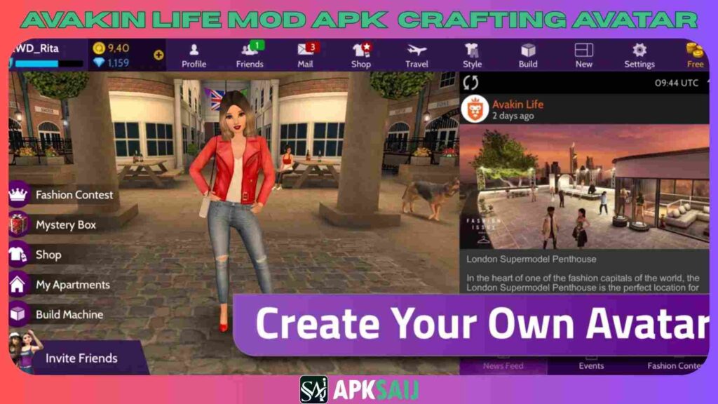 Avakin Life MOD APK Crafting Your Character