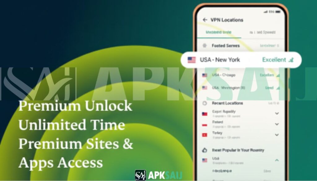 ExpressVPN MOD APK - Premium Unlock - Unlimited Time Premium Sites & Apps Access.