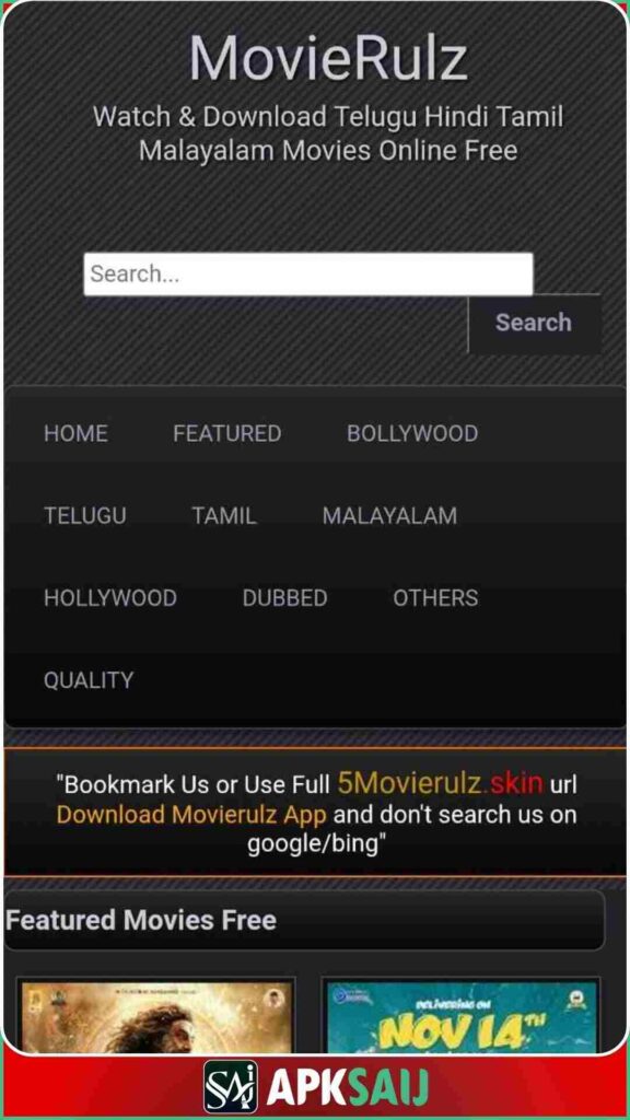 Watch & Download Telugu, Hindi, Tamil, Malayalam Movies Online For Free