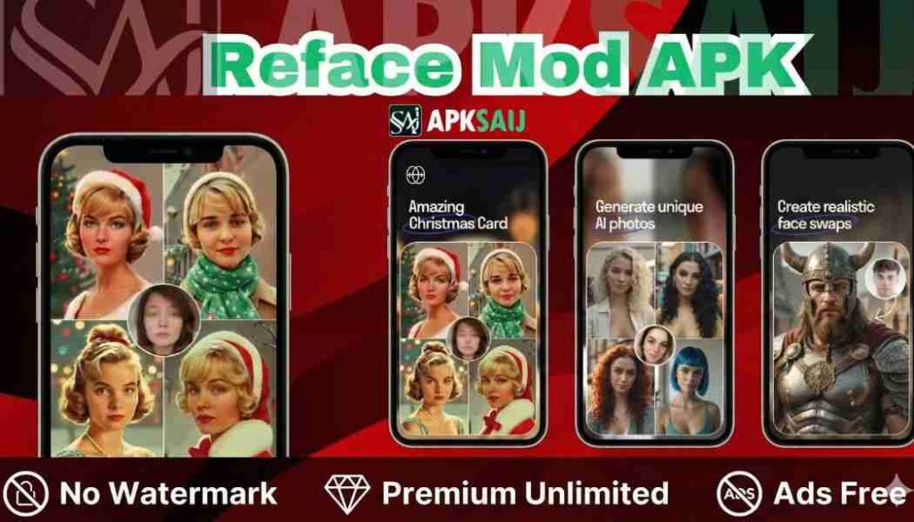 Reface MOD APK No Watermark -Premium Unlimited - Ad Free