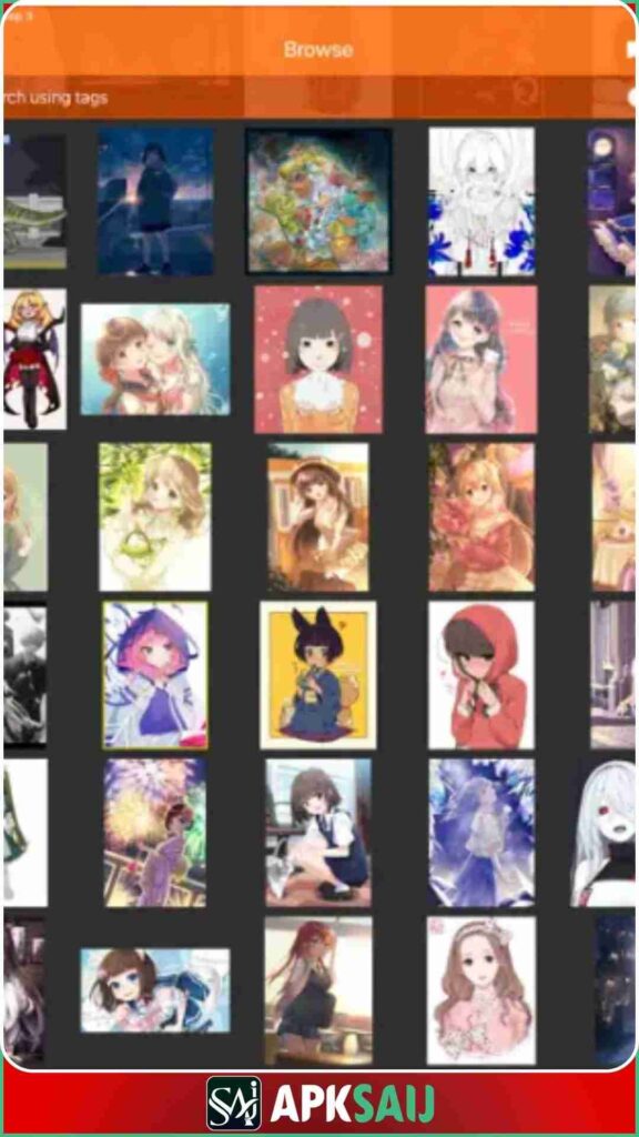 Sankaku Black Mod Apk Anime and AI girlfriend