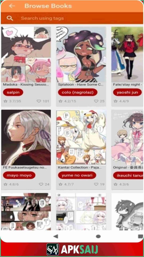 Sankaku Black Mod Apk latest Anime Moves and Comics