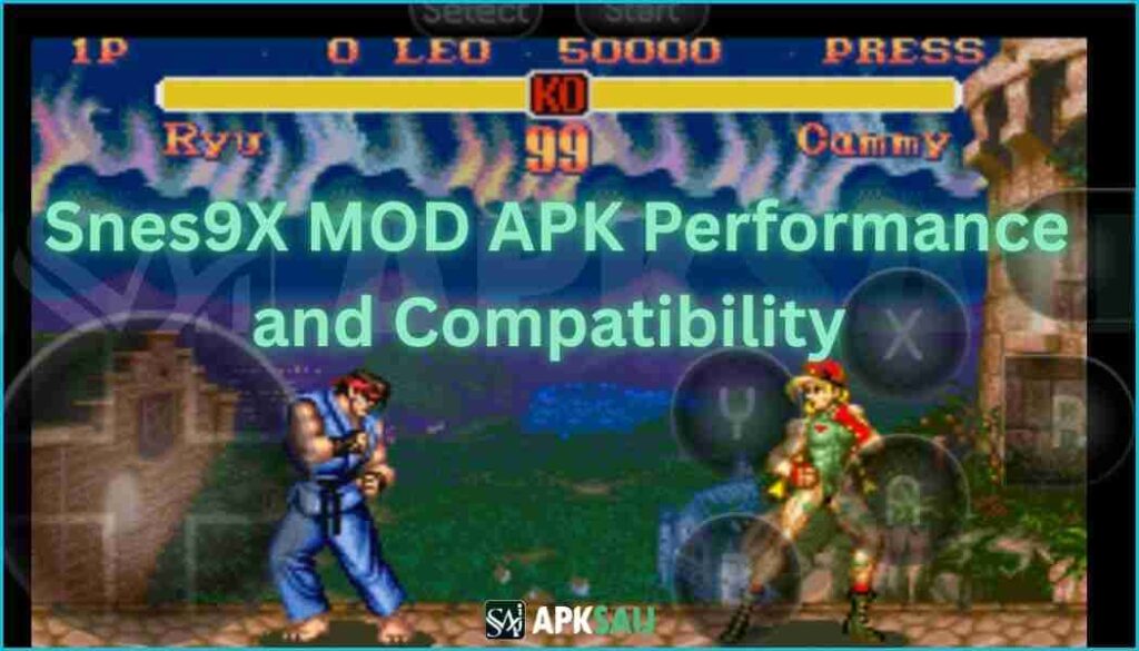Snes9X MOD APK Performance and Compatibility.
