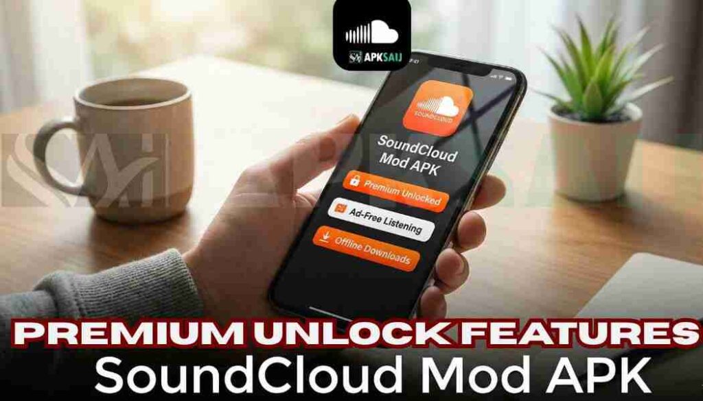 Soundcloud MOD APK (Ad free) Premium Unlocked