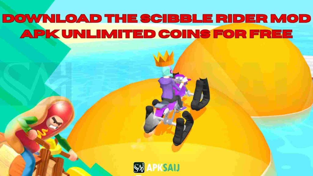 Scribble Rider MOD APK (Unlimited Coins, All Levels Unlocked)