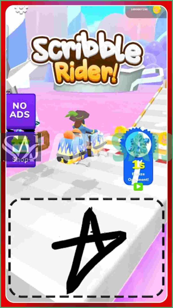 Scribble Rider MOD APK (Unlimited Coins, All Levels Unlocked)