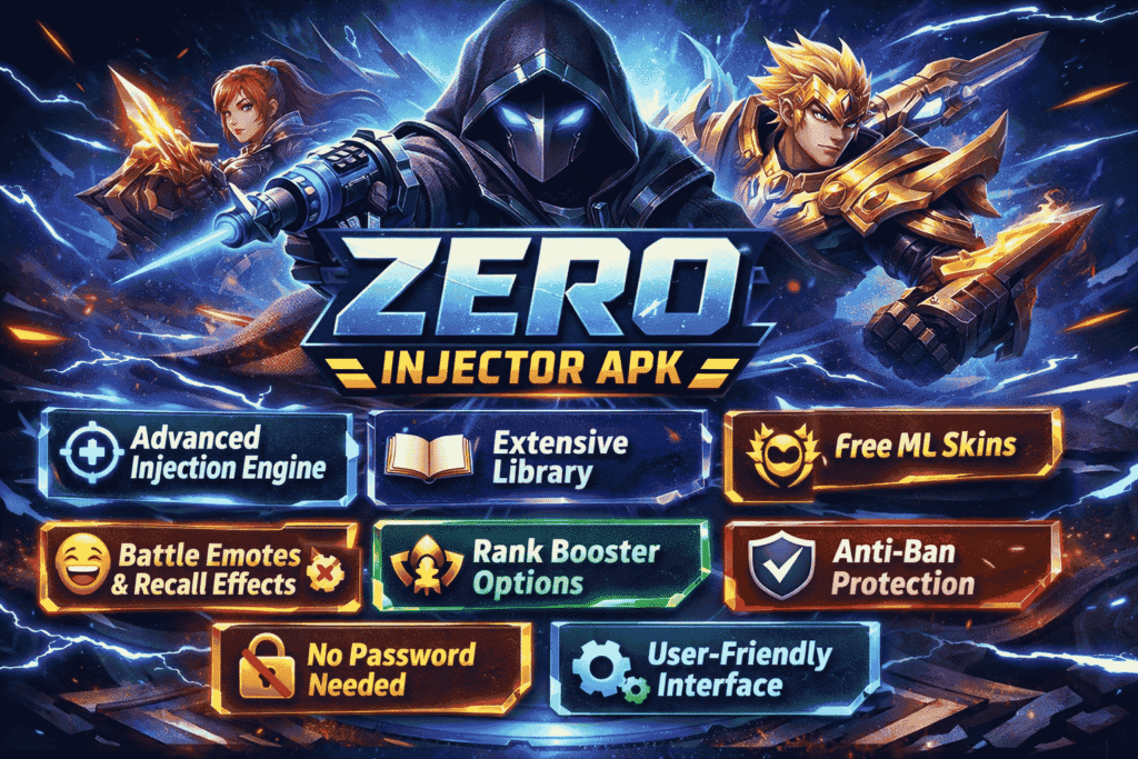 Zero Injector APK - Free MLBB Skins 